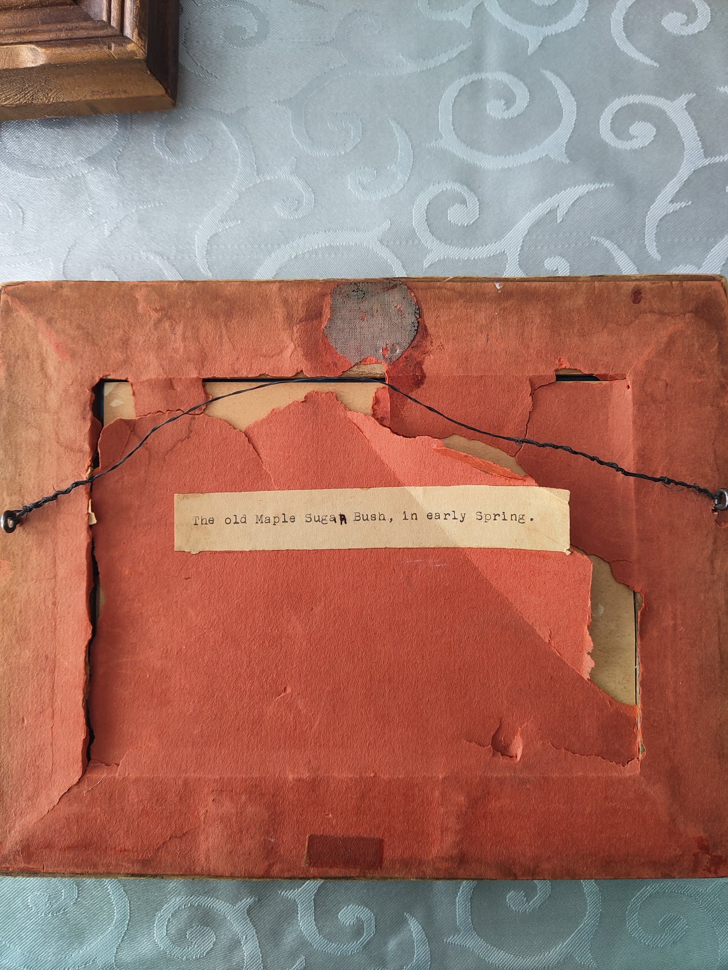 Charlotte H. Bradley Watercolour, 1944