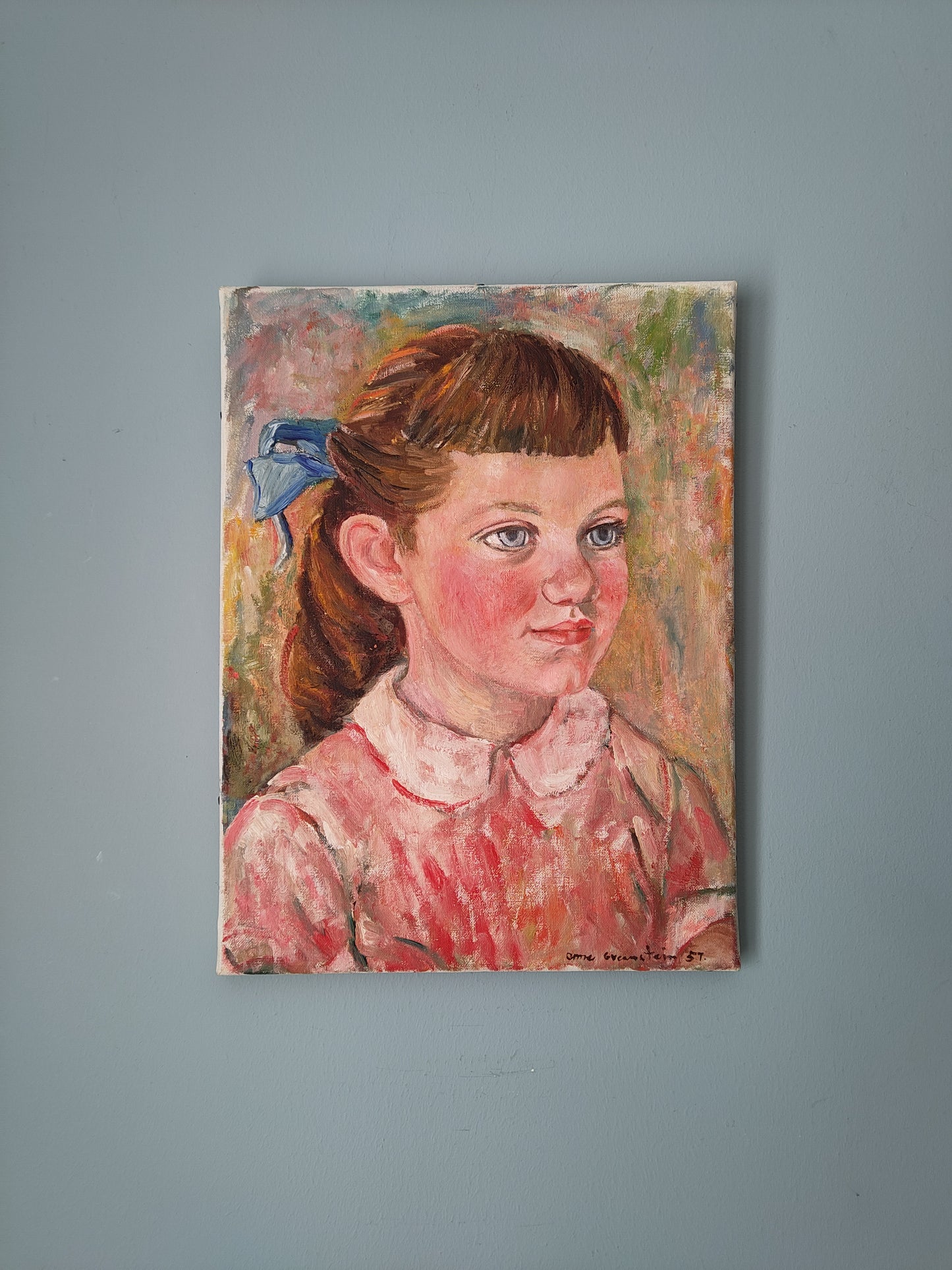 Anne Greenstein Painting, 1957