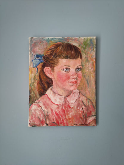 Anne Greenstein Painting, 1957