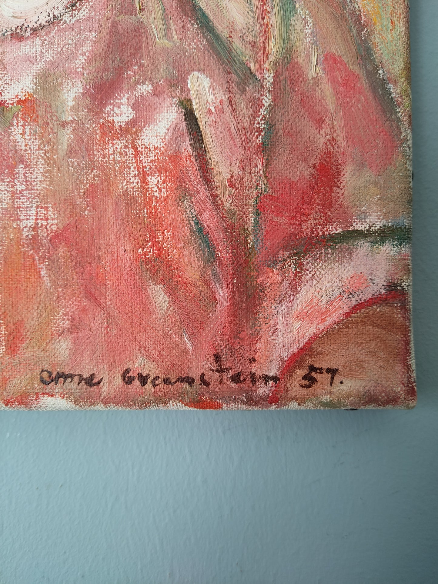 Anne Greenstein Painting, 1957