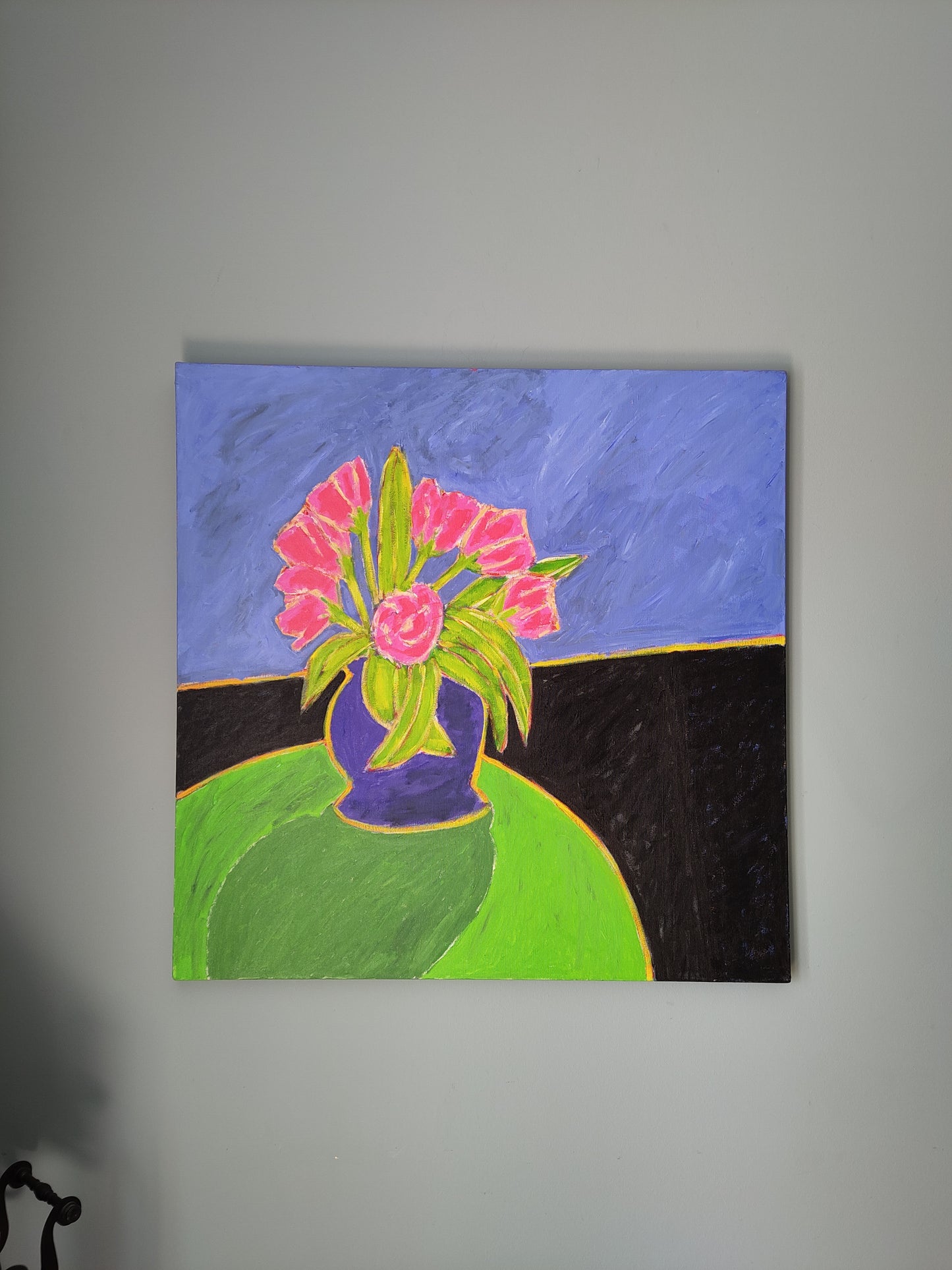 Robin Grindley Painting, 2004