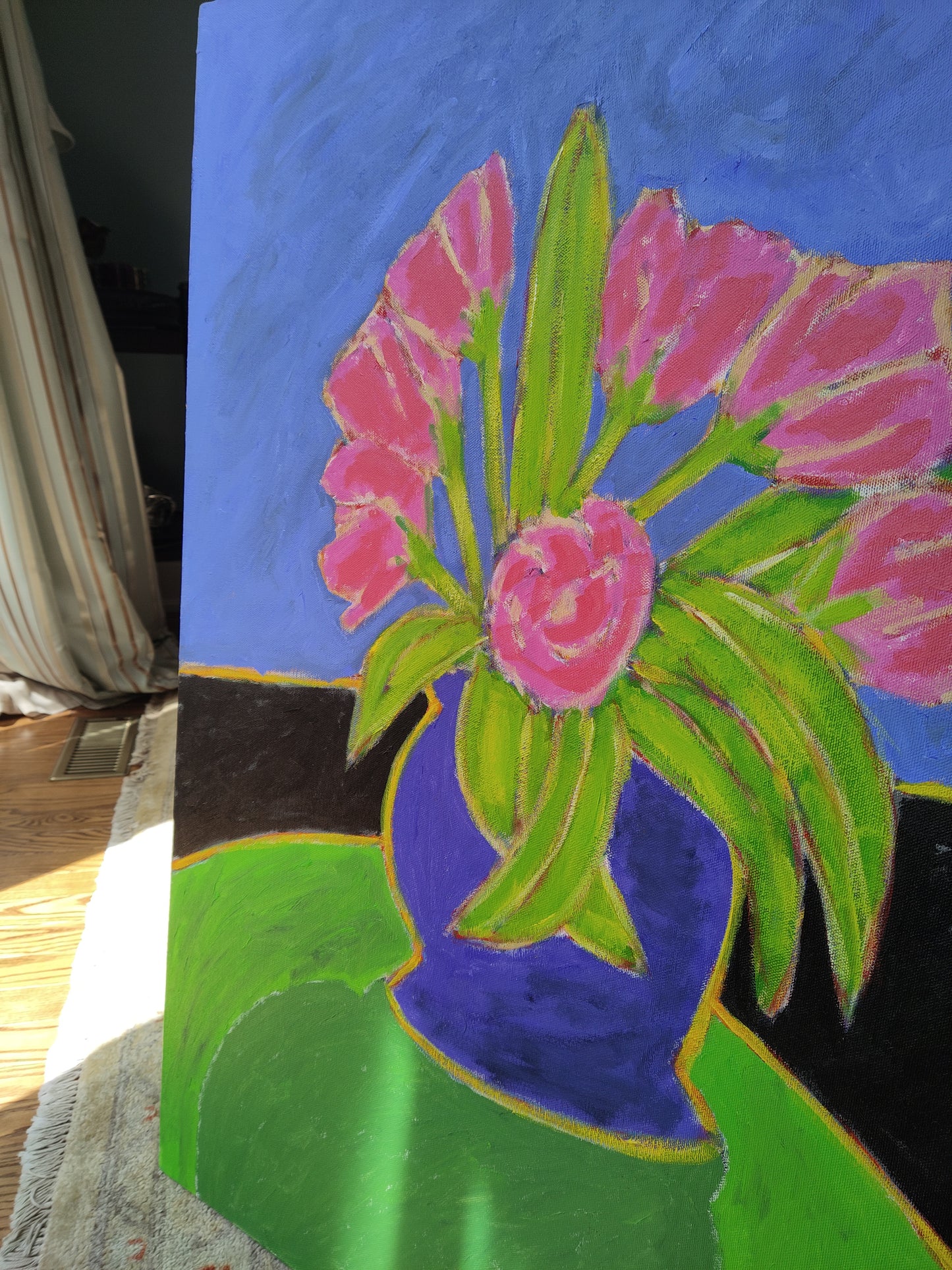 Robin Grindley Painting, 2004