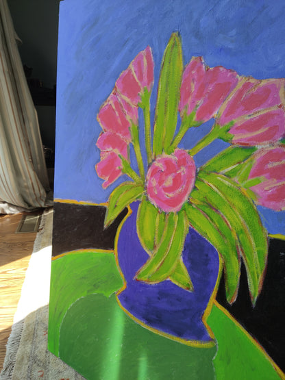 Robin Grindley Painting, 2004