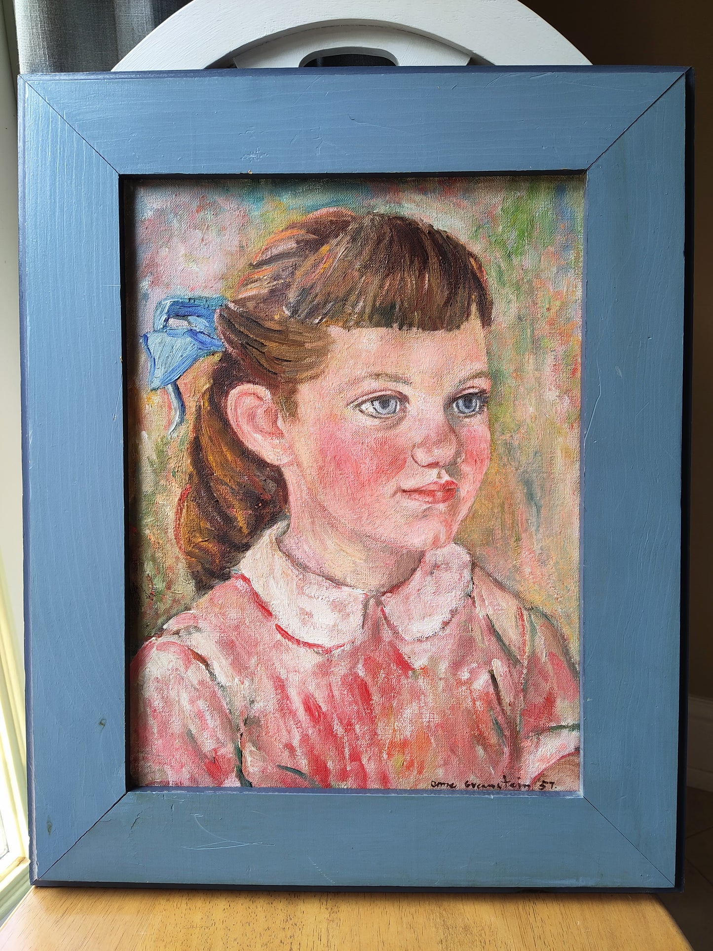 Anne Greenstein Painting, 1957