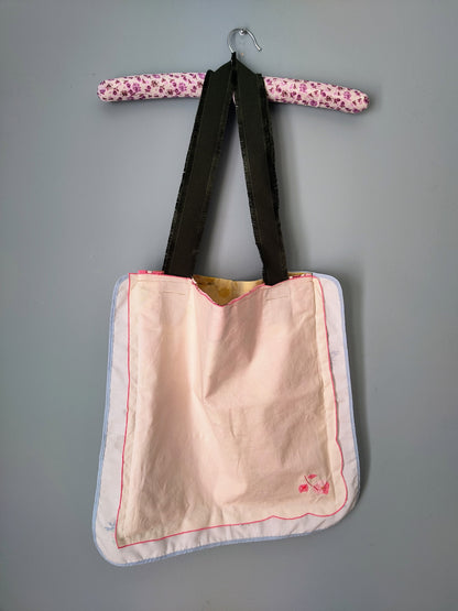 Mid-century Florals | Vintage Textile Tote