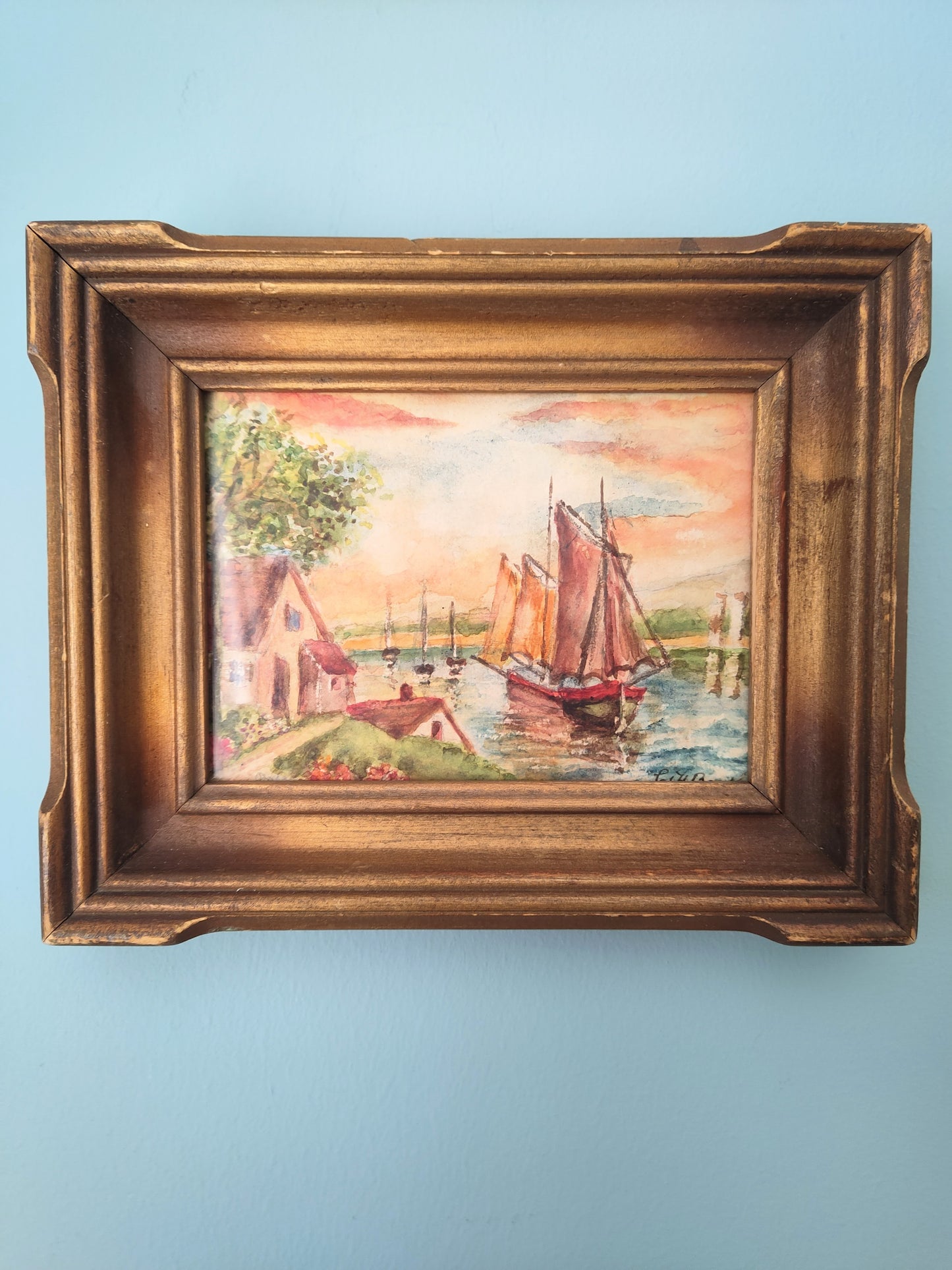 Charlotte H. Bradley Watercolour