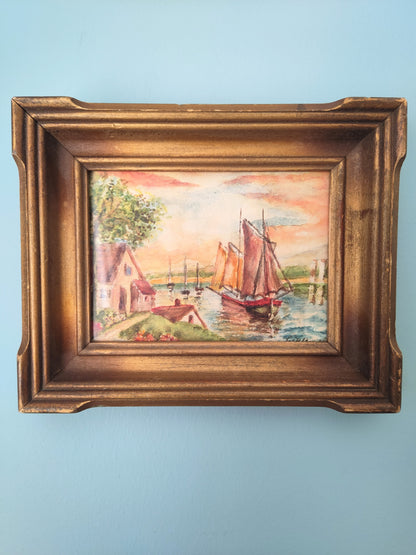 Charlotte H. Bradley Watercolour