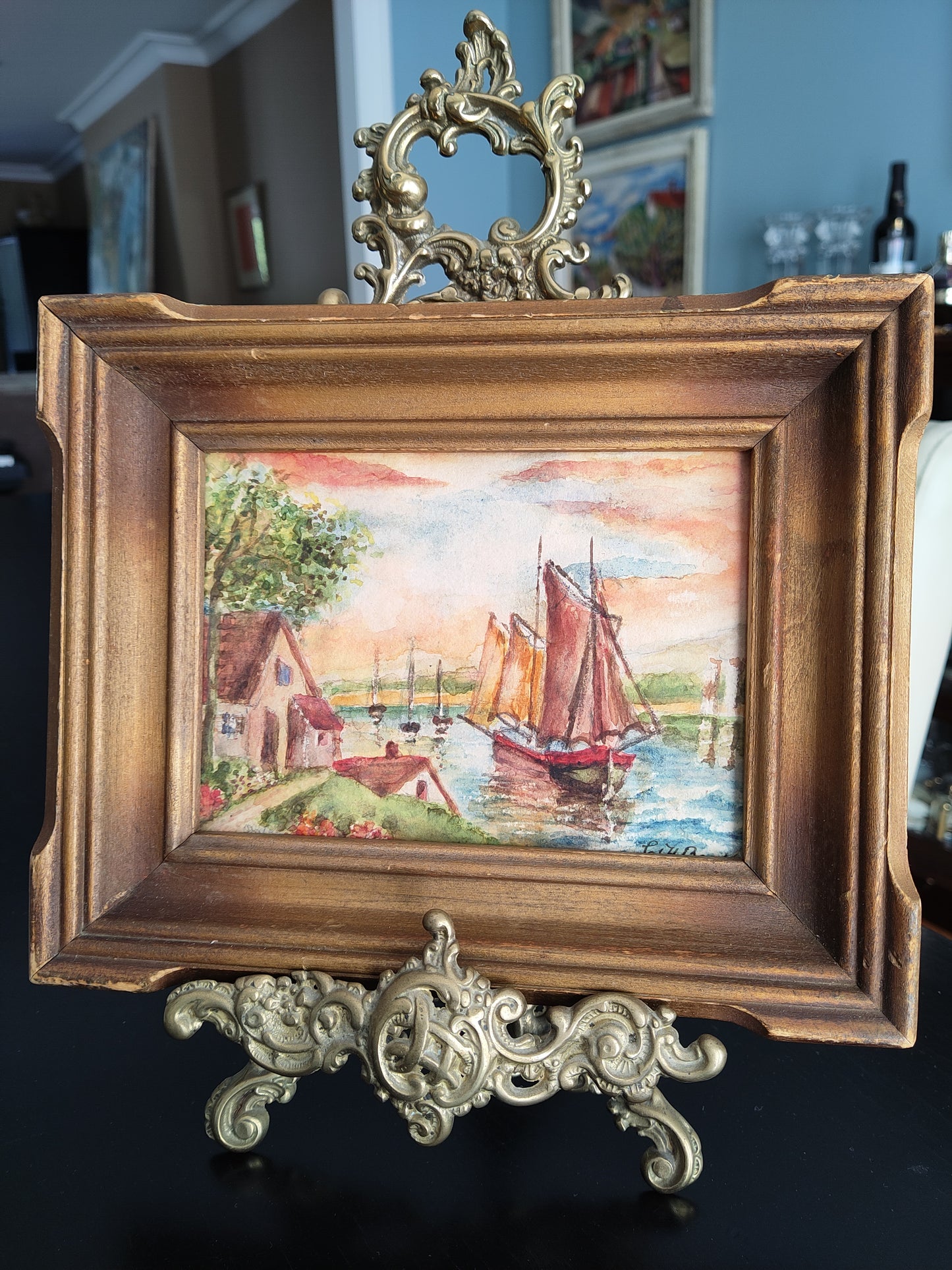 Charlotte H. Bradley Watercolour