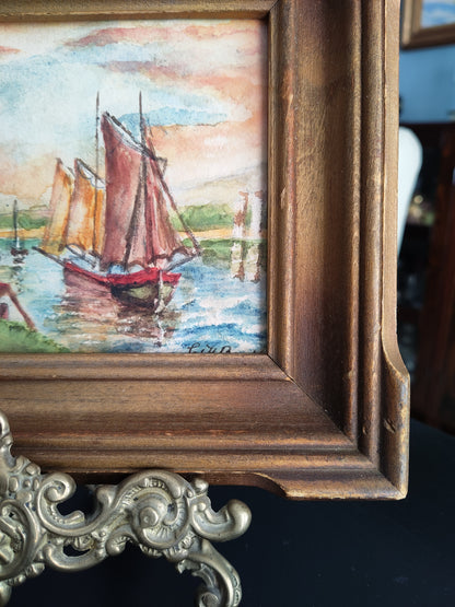 Charlotte H. Bradley Watercolour