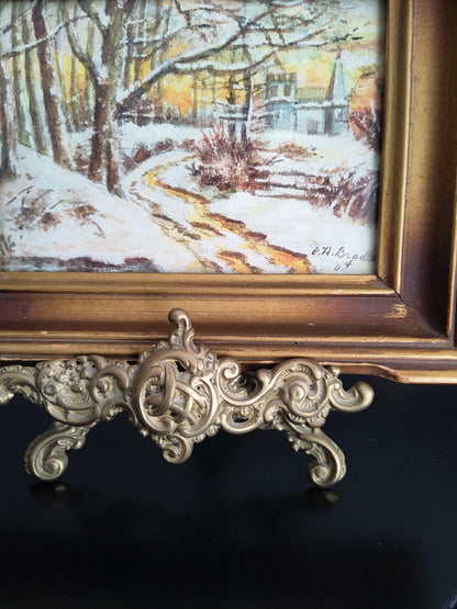 Charlotte H. Bradley Watercolour, 1944