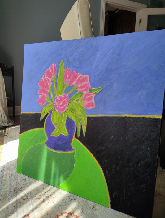 Robin Grindley Painting, 2004